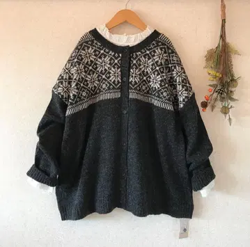 사만사 모스모스 sm2 앞뒤로 입을 수 있는 2way 니트 가디건