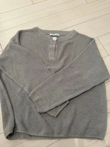 ALEXIA STAM 그레이 긴팔 상의 F