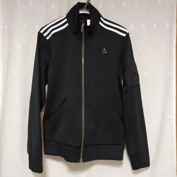 adidas 블랙 집업 자켓