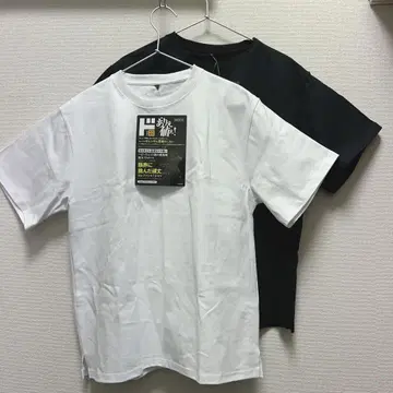 미사용 새상품 돈키 엘리펀트 T셔츠 M 화이트 블랙 2장 세트