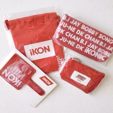 iKON 팬클럽 회원 한정판 혜택 4종 SET