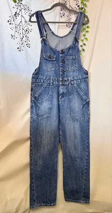 mili mili 밀리밀리 데님 오버롤 살로펫 신치 벨트