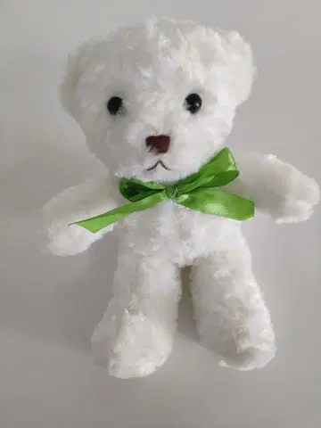 화이트 곰 모양 봉제 인형