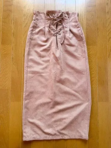 스커트 롱 브라운