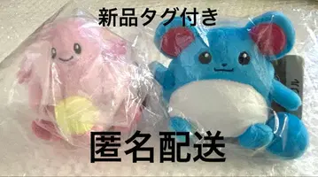 [ 새상품급 ] 포켓몬 Pokemonfit 마릴 & 럭키 봉제 인형