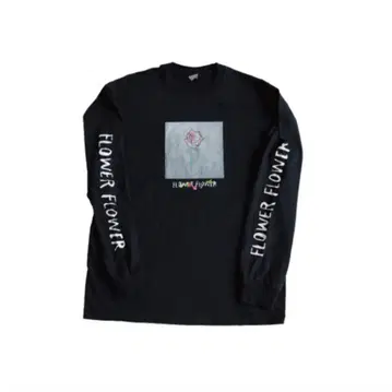FLOWER FLOWER 롱T셔츠 블랙 새상품 M 사이즈 YUI 롱T