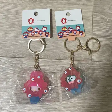 산리오 미야쿠미야쿠 클리어 키링