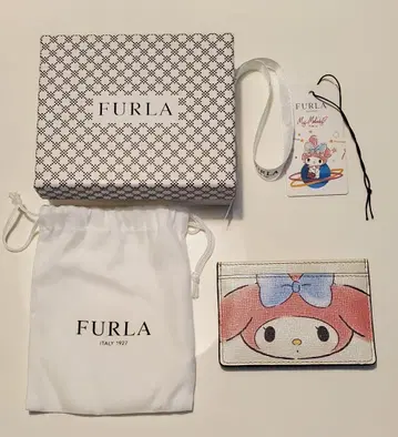 FURLA 마이멜로디 콜라보 카드 케이스 새상품