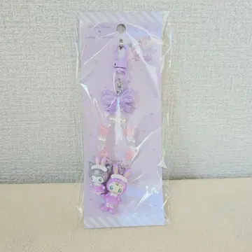 산리오 메조피아노 쿠로미 베리에짱 키링 콜라보