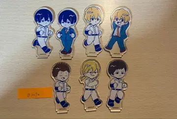 망각 배터리 100엔샵 아크릴 스탠드 아크릴 키링 롱 스티커