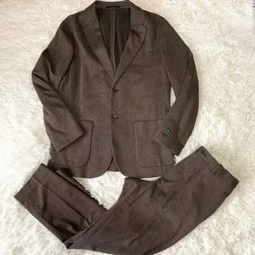 유니클로 셋업 하운드투스 브라운 L