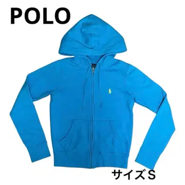 랄프 로렌 후드티 S 사이즈 라이트 블루