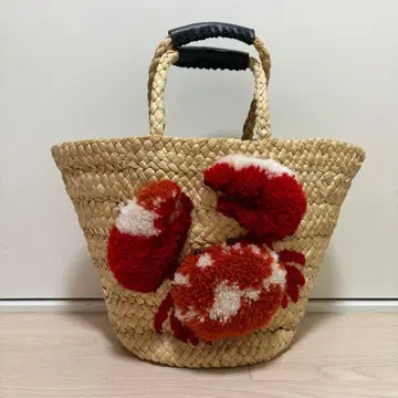 ear PAPILLONNER 이아 파피요네 캐릭터 바스켓 게 게 바스켓백