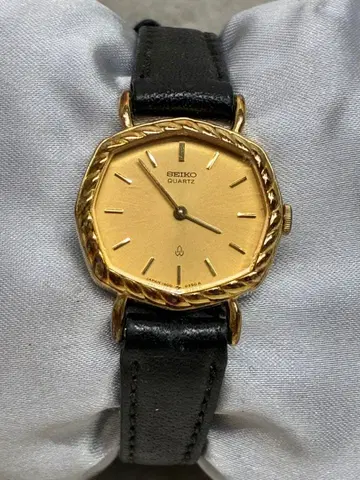 T5 ) SEIKO 세이코 시계 골드 여성용 1400-5580