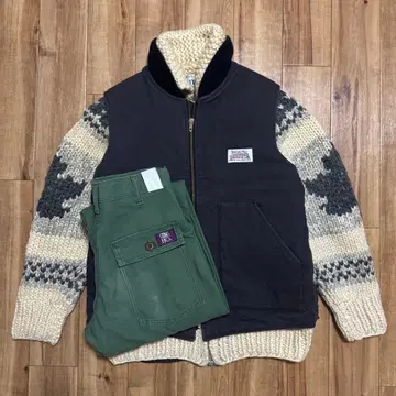 KANATA 카우 니트 가디건