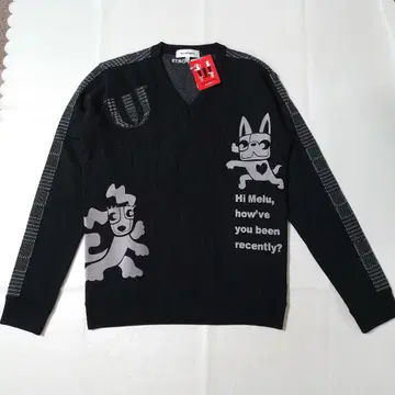 M U SPORTS 남성용 골프웨어 스웨터 울 혼방 니트 48