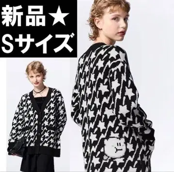 별의 커비 S 사이즈 GU 2024 오버 사이즈 가디건