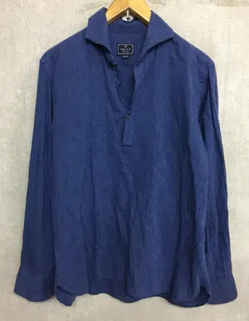 오리안 마 혼방 풀오버 카프리 셔츠 사이즈 L 새상품급