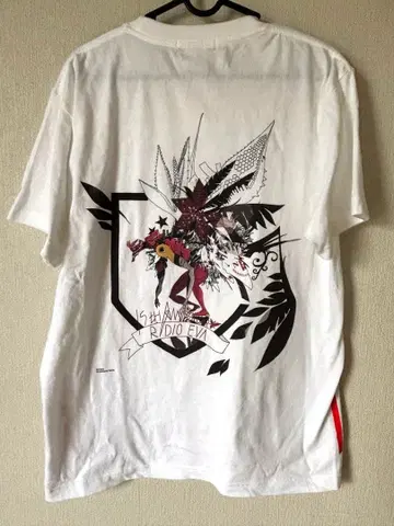 에반게리온 화이트 T셔츠