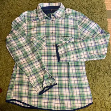 MAMMUT 여성용 긴팔 셔츠 Asia L 체크 무늬