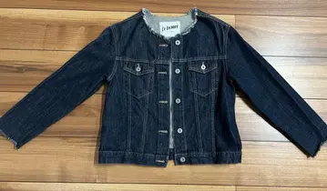 [ 새상품급 ] SLOBE IENA 슬로브 이에나 노카라 데님 자켓 38