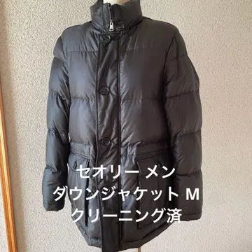 [ 새상품급 ] theory 멘 블랙 다운 자켓 클리닝 완료