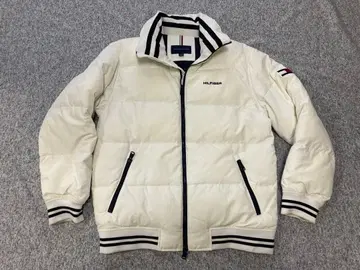 TOMMY HILFIGER 다운 자켓 화이트 M 사이즈