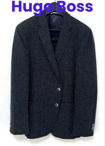 새상품 [Hugo Boss] 다크 그레이 자켓 싱글 브레스