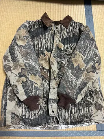 리얼트리 카모 자켓 리버서블