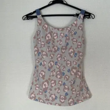 레오파드 무늬 탱크탑 M 사이즈