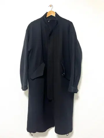 레이지블루 울리 테크 롱 코트