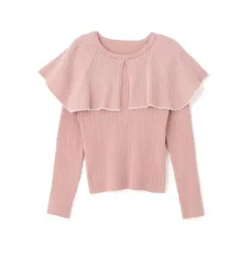 케이프 니트 핑크