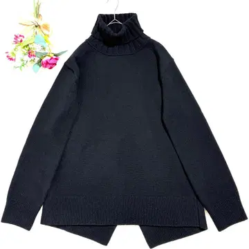 새상품급 두지엠 클라세 JADE 터틀넥 니트 캐시미어 혼방 최근