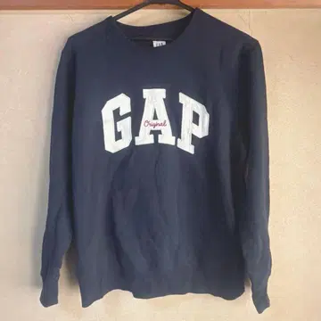 GAP 네이비 크루넥 맨투맨