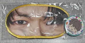 EXILE NAOTO 안대와 캔뱃지 세트