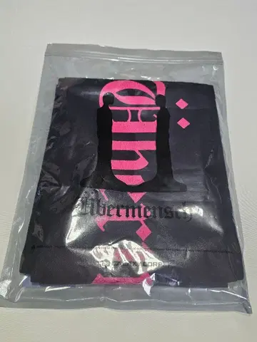 G-DRAGON MEDIA EXHIBITION 슬로건 타월 핑크