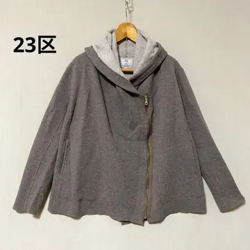 23구 Tesj x 23구 후디드 코트 이탈리아제 패브릭 38