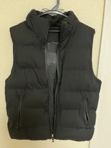 블랙 다운 베스트 L 사이즈