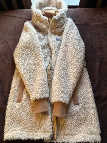 파타고니아 플리스 자켓 크림