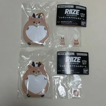 RIIZE 가챠가챠 성찬 바스락 아크릴 참 2개 세트
