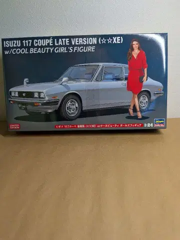 하세가와 1/24 이스즈 117 쿠페 후기형 쿨 뷰티 걸즈 피규어