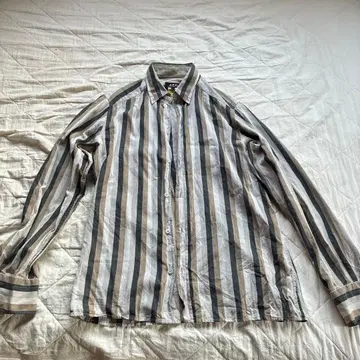 A.P.C. 스트라이프 긴팔 셔츠