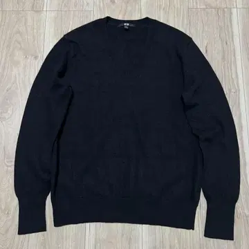 캐시미어 100% 고급 UNIQLO 유니클로 니트 스웨터 R-8323