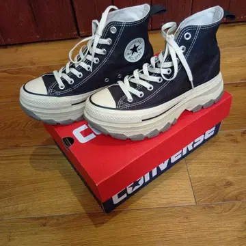 Converse 통굽 하이컷 스니커즈 블랙