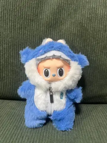 LABUBU 옷 갈아입기 17cm 2점  의류 봉제 인형 상어