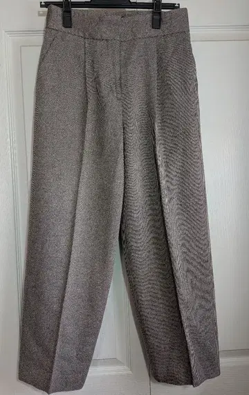 Tomorrowland collection 트위드 와이드 팬츠 그레이