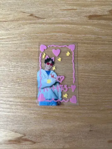 초특급 타카시 키라리 스크래치 친필 낙서 디자인 클리어 카드