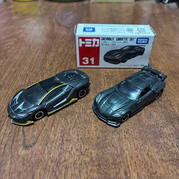 토미카 1/64 미니카 시보레 콜벳 람보르기니 2세트