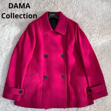 새상품급 DAMA Collection 울 피코트 핑크 11