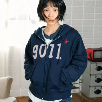 커먼 갈 프로덕츠 후드티 S 네이비